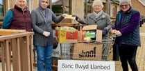 WI raises £180 for Lampeter food bank