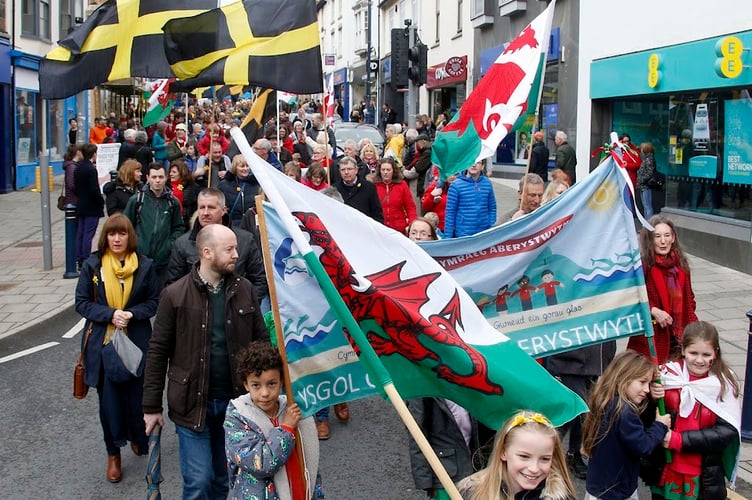 St David's Day parade