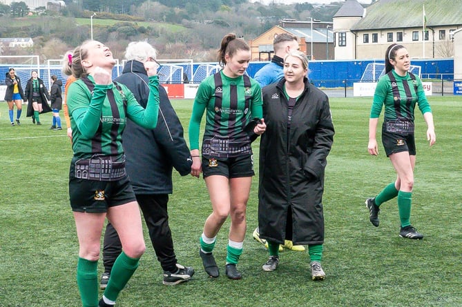 Aberystwyth Town Women captain Kelly Thomas