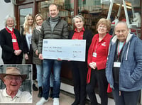 Wales Air Ambulance shop receives £300 donation in memory of volunteer