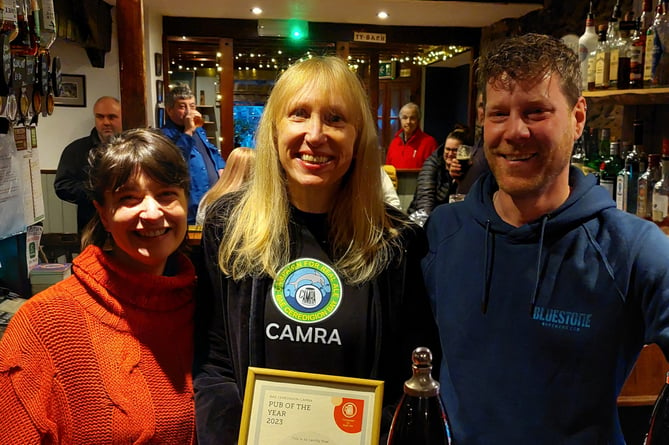 Camra pub of the year Rhos yr Hafod