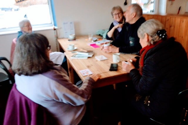 Members of Dwyfor Meirionnydd CLP gathered on International Women’s Day