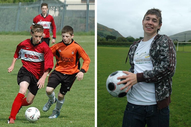 Tom Bradshaw showed footballing talent from a young age