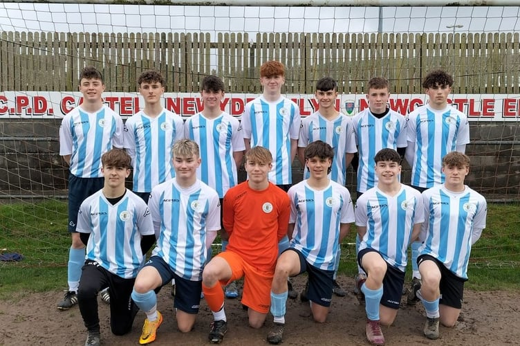 The Ceredigion Boys Under 16s team