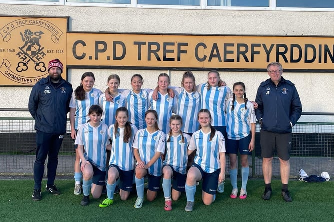 Ceredigion Schools Under 15s are through to the semi finals 2023