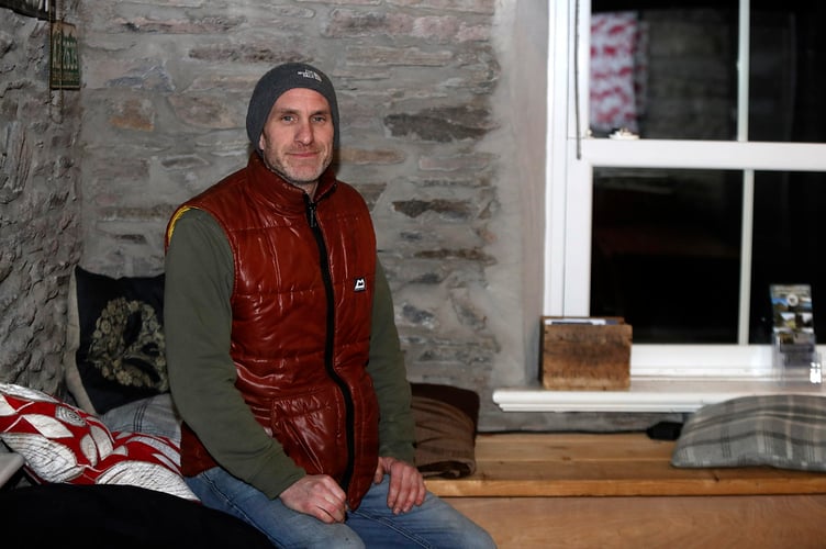 Cell B creative centre in the former Police HQ building in Blaenau Ffestiniog. Pictured : Rhys Roberts, owner. Photo by IAN COOPER PHOTOGRAPHY