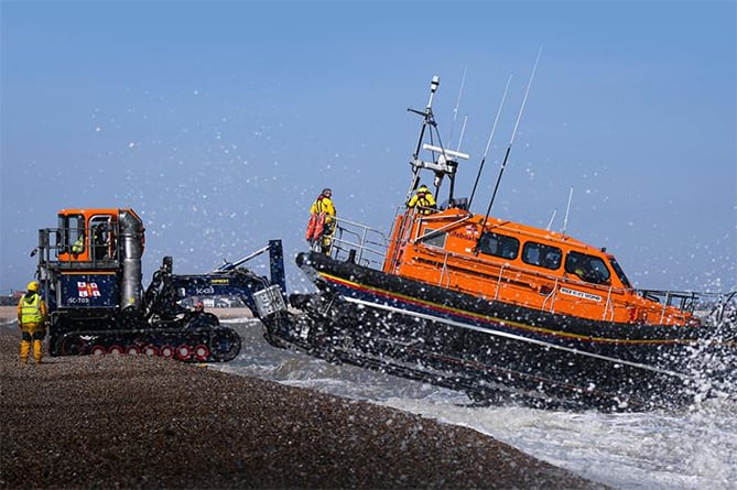 New Quay RNLI Shannon class