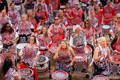 Barmouth hosts Batala bands from across the country
