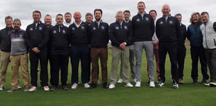 Aberdovey Golf Club's men's team thank new season sponsor