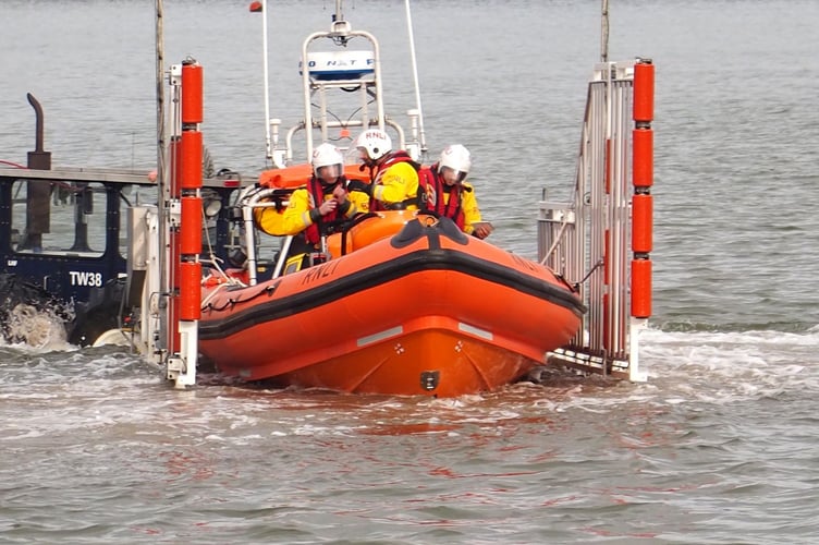 The Peter & Ann Setten Atlantic 85 inshore lifeboat