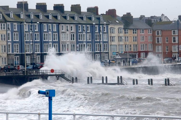 Waves in Aberystwyth