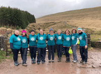 Mums take on mountains to raise cash for charity