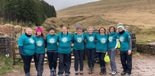 Mums take on mountains to raise cash for charity