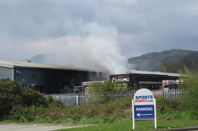 Porthmadog fire