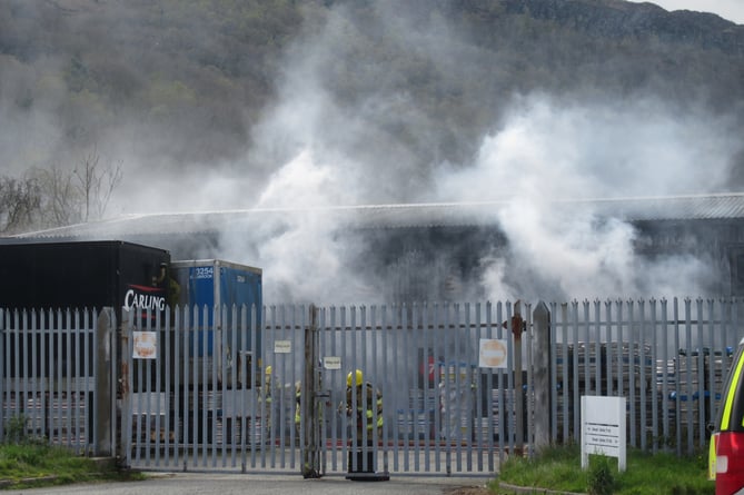 Porthmadog fire