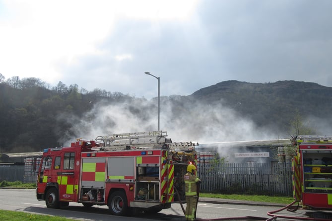 Porthmadog fire