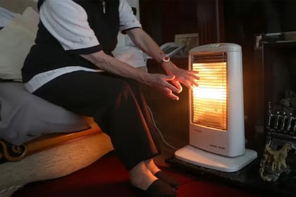 High level of elderly people living without central heating in Gwynedd