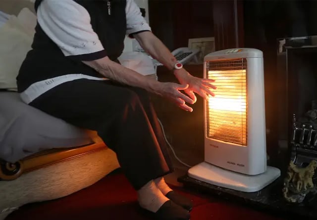 High level of elderly people living without central heating in Gwynedd