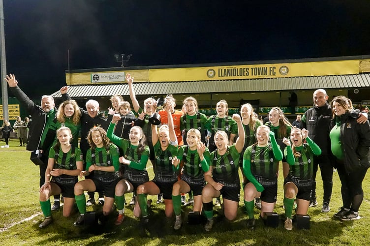 Abderystwyth Women 7 Llanfair 0 Challenge Cup 2023