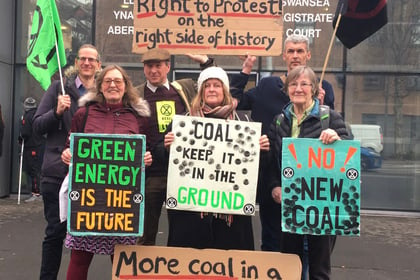 Aberystwyth farmer among activists convicted over coal mine protest