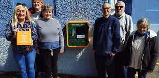 New defibrillator installed in New Quay