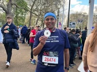 Doctor raises £2,383 for orthopaedic charity