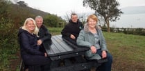 Memorial bench offers chance to sit and reflect