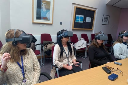 Social workers turn to virtual reality for staff training