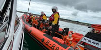 RNLI rescue nine after boat suffers engine problem