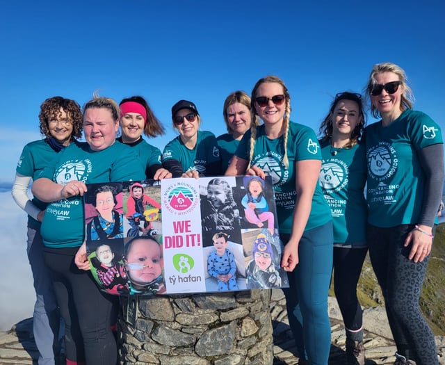 Mums raise more than £30,000 for Tŷ Hafan