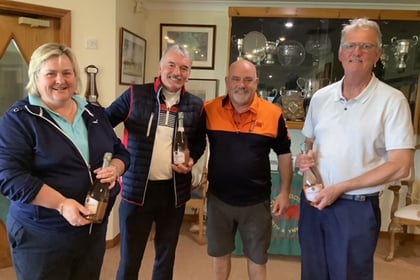 Borth and Ynyslas coronation golf competitions boosts two charities