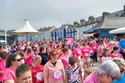 Race for Life raises more than £29,000 in Aberystwyth