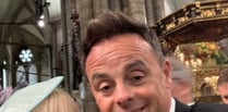 Jo gets to King's coronation in time for pics with Ant & Dec