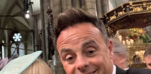 Jo gets to King's coronation in time for pics with Ant & Dec