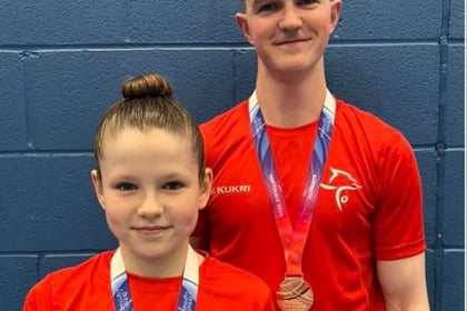 Blaenau gymnast Murain wins bronze medal at British Championships