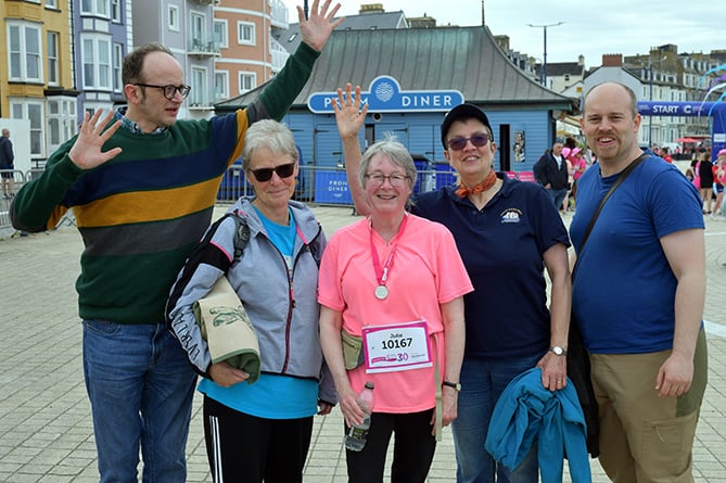 Julie Gilbey St Padarn's Bell Ringers Race For Life