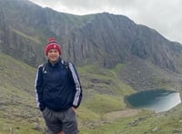 Stepson takes a million steps for charity