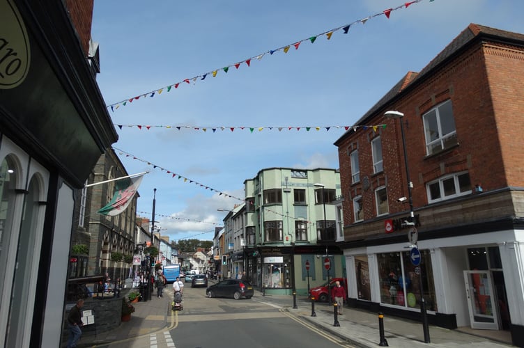 Cardigan high street                 