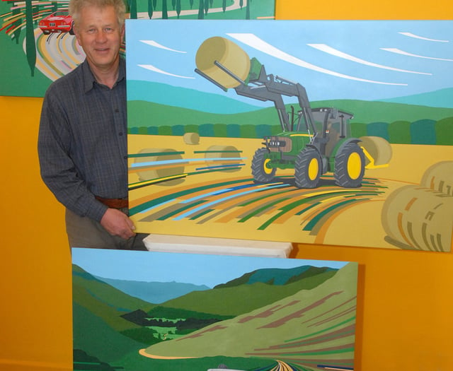 Talybont artist drawn to vehicles