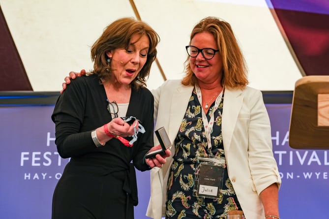 Hay Festival Mererid Hopwood