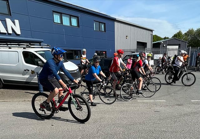 29-mile charity ride raises £780 for Macmillan Cancer Support