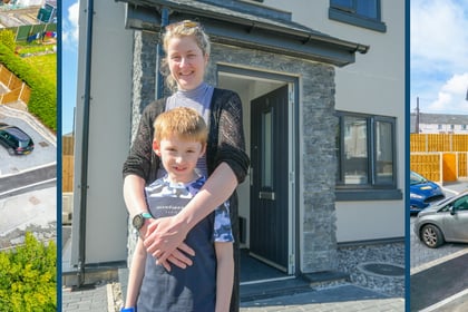 Tim Trwsio complete first new homes for locals