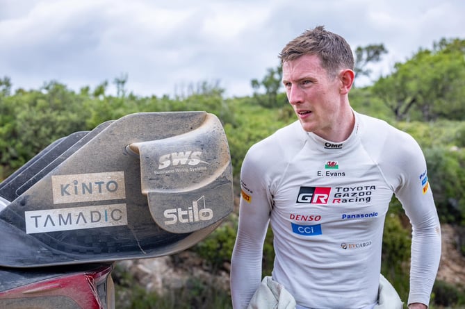 Elfyn Evans finished strongly to take fourth place at Rally Sardegna 2023