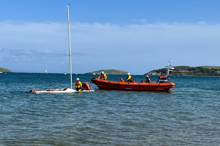 Abersoch RNLI in action