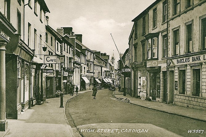 High Street Cardigan 1948