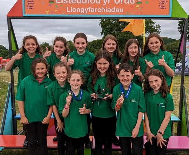 Ceredigion tops the table at Eisteddfod yr Urdd