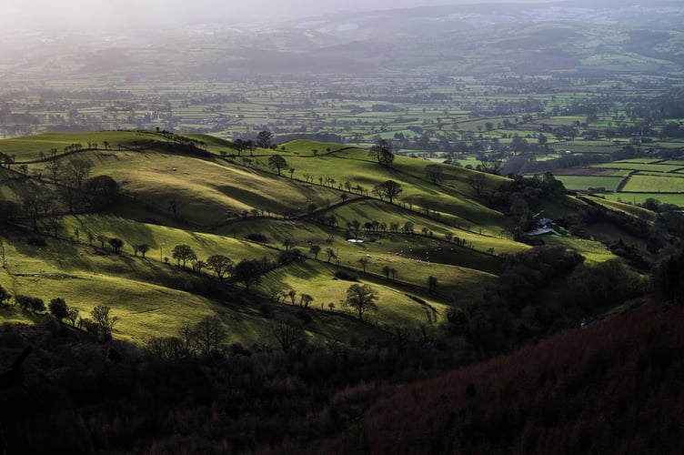 Wales Landscape stock