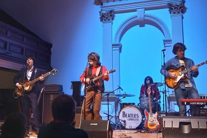 Beatles tribute act take Machy by storm. Watch them in action here