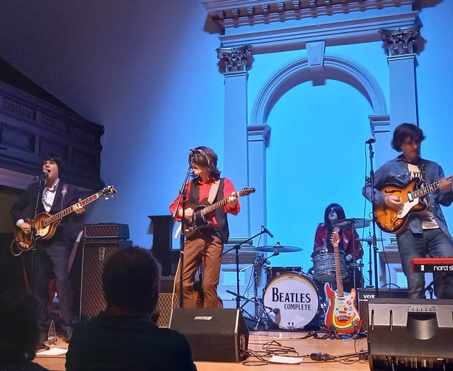 Beatles tribute act take Machy by storm. Watch them in action here