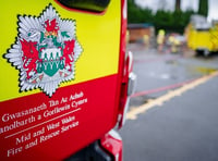 Fire crews extinguish late-night fire in Aberystwyth town centre